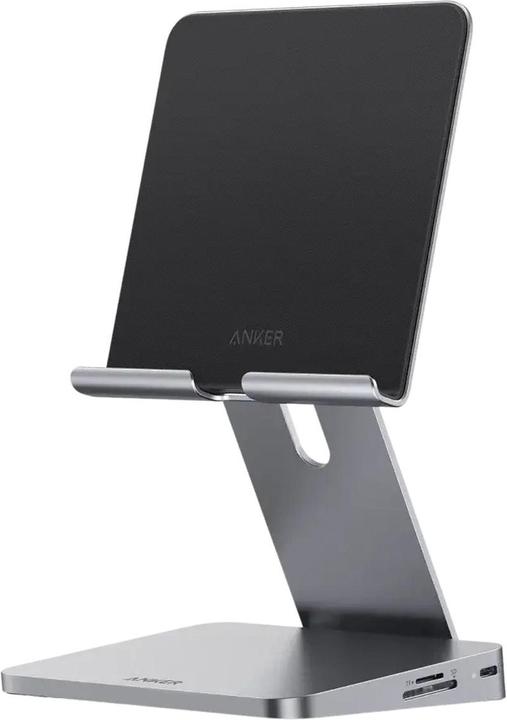 Produktbild Anker 551 USB-C Hub (8-in-1, iPad/Tablet Stand ) - Gray (USB-C, 8 Ports)