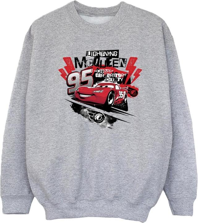Produktbild Disney Cars Lightning McQueen Collage Sweatshirt Mädchen (116)