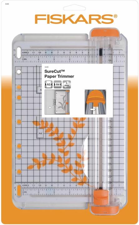 Produktbild Fiskars SureCut tragbar (5 Blätter, A5)
