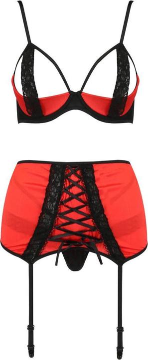 Produktbild Passion PE Femmina 3pcs set red S/M (M, S)