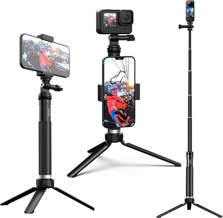 Actual product image Telesin Selfie stick / statyw do kamer sportowych (GP-MNP-090-S)
