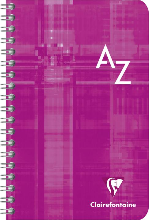 Produktbild Clairefontaine Spiralheft mit Register (Spezial, Kariert, Harter Einband)