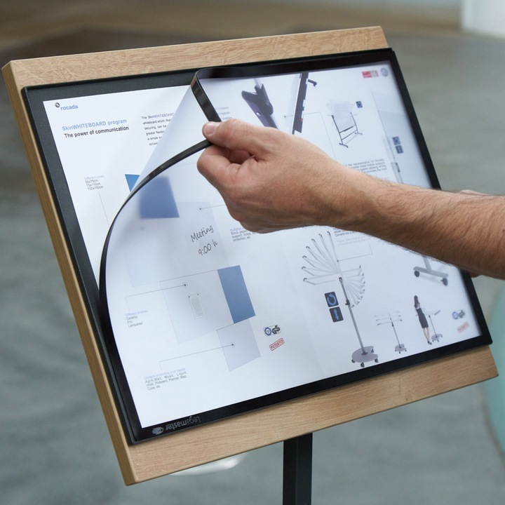 Produktbild Rocada Infodisplay, DIN A3, 132x40x30cm, magnetisch