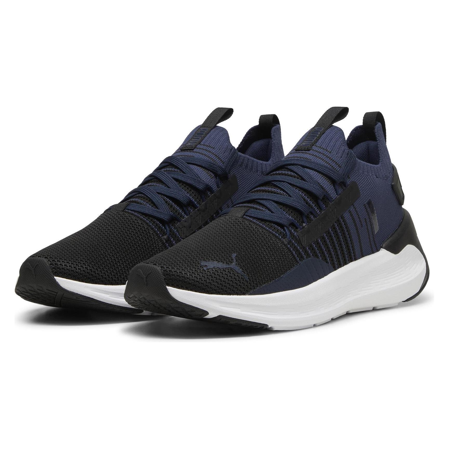 Puma, Unisex, Hardloopschoenen, Softride Symmetrie Fuzion (44.5), Zwart
