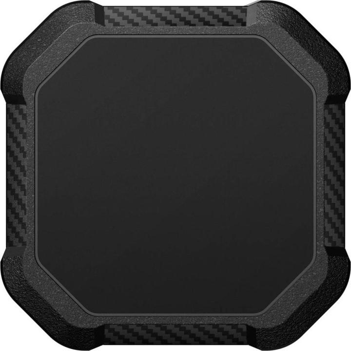 Actual product image Spigen - Tough Armor Holder - Apple AirTag 1 / 2, Waterproof IPX8, 3M Adhesive - Black