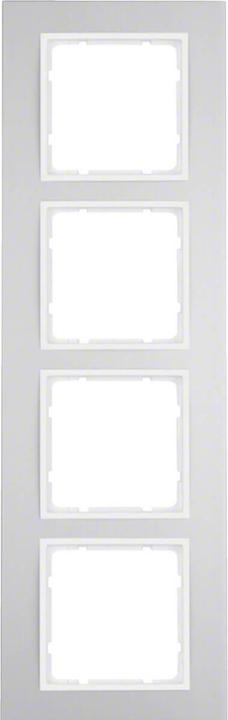 Aluminium, Polar white RAL number (similar) 9006