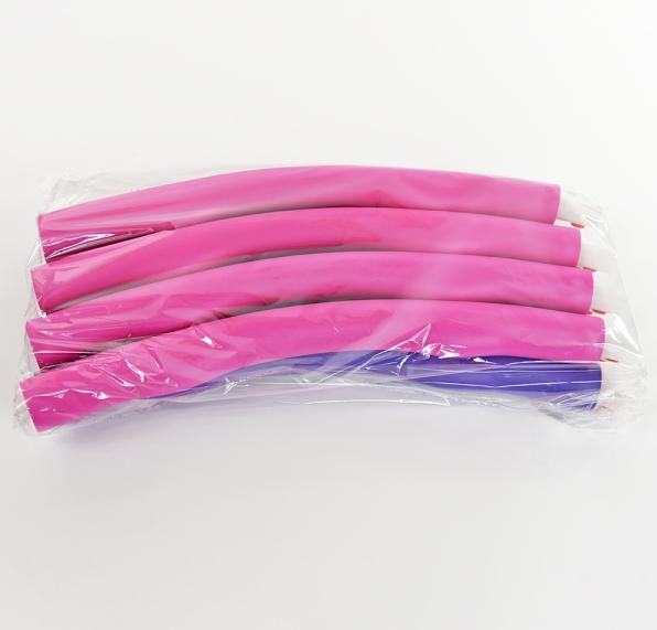 Produktbild Kögler Fitness Hula Hoop Reifen, in 8 Teilen, pink/lila (95 cm, 940 g)