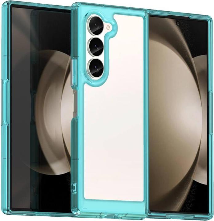 Actual product image Cover-Discount Galaxy Z Fold6 - Protective acrylic mobile phone case with raised edge (Samsung Galaxy Z Fold6)