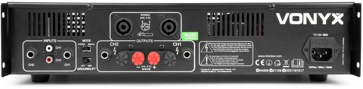 Actual product image Vonyx Power amplifier VXA-1500 (Final stage)
