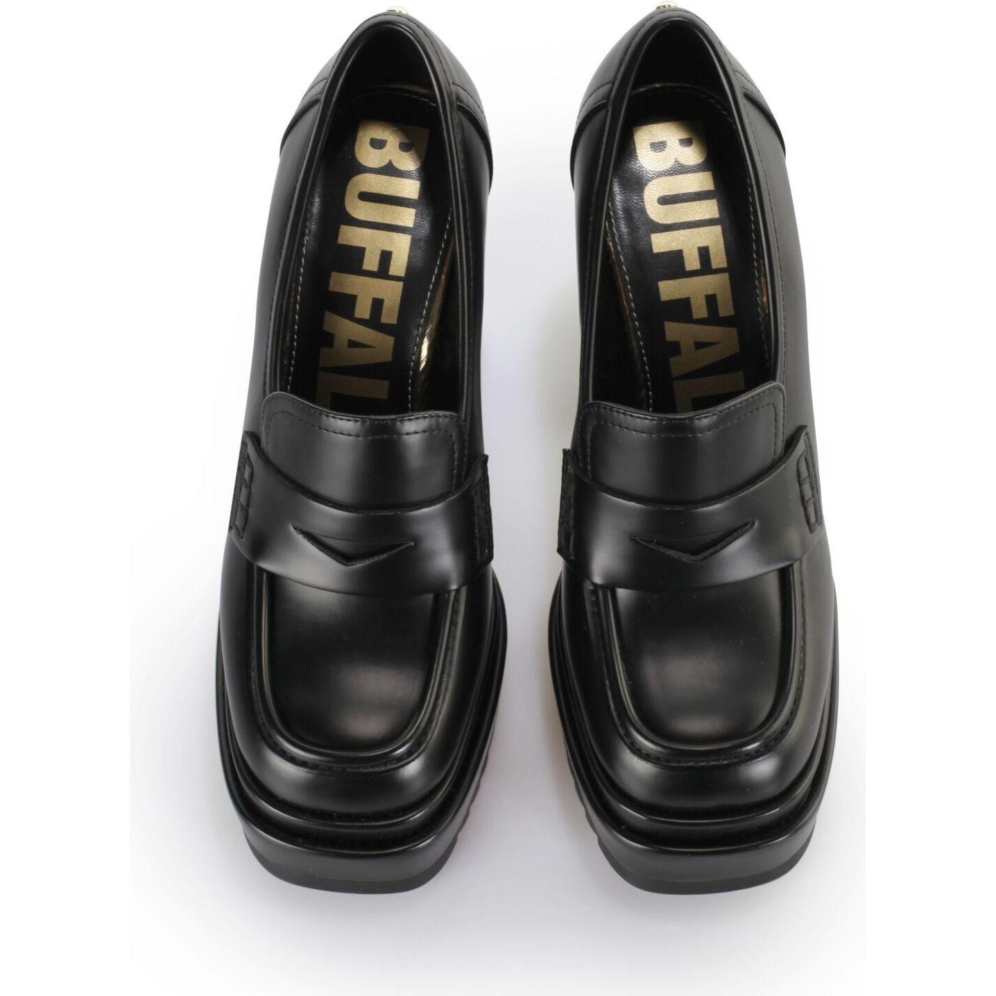 Thumbnail - Buffalo, Damen, Pumps, damenpumps may w loafer - vegan box, Schwarz, (39)
