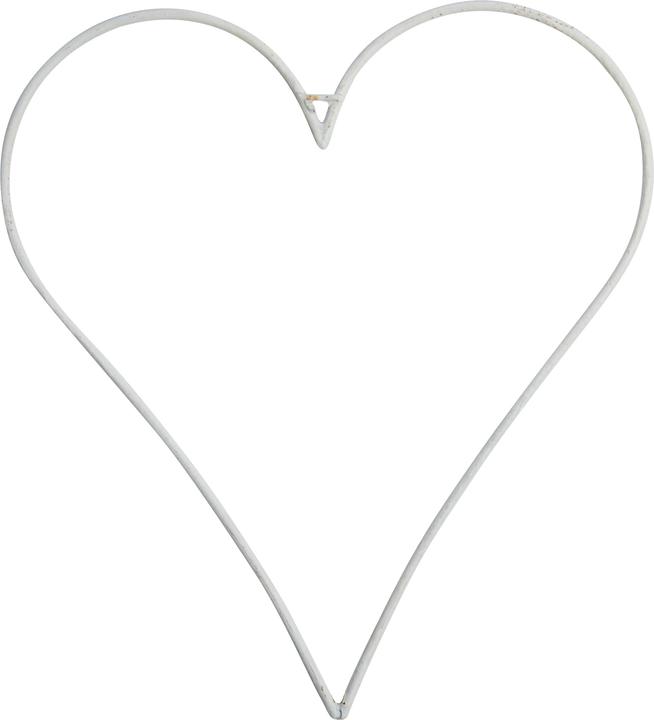 Produktbild VBS Metallring "Herz", Weiss