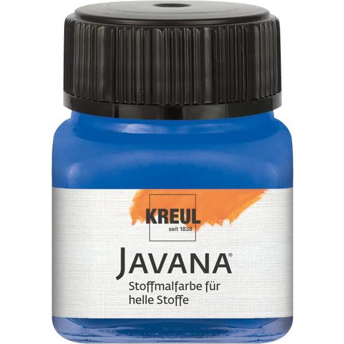 Kreul, Künstlerfarbe + Bastelfarbe, Stoffmalfarbe Tex Sunny helle Stoffe (Royalblau, 20 ml)