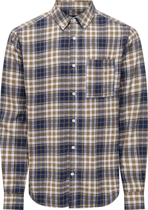 Only & Sons Onsral Ls Slim Check Shirt (M)