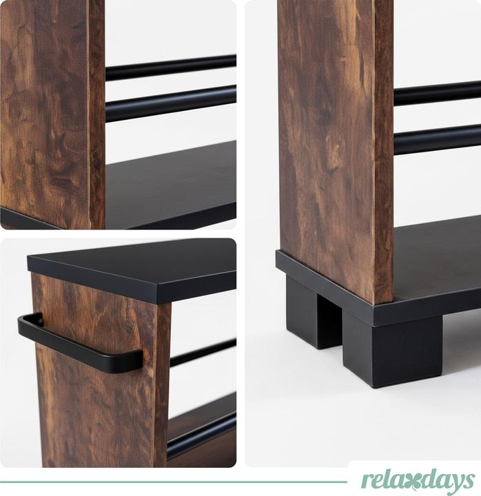 Image du produit Relaxdays chariot d'angle (13 x 50 x 80 cm)