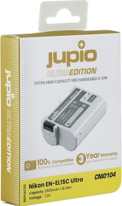 Actual product image Jupio EN-EL15C Ultra 2600mAh (CNI0104) (Camera battery)