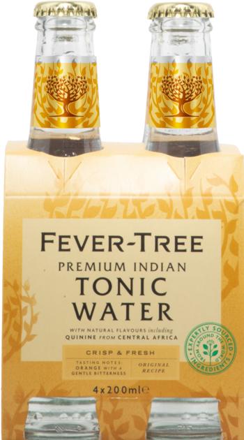 Actual product image Fever Tree Premium Indian Tonic (4 x 20 cl)