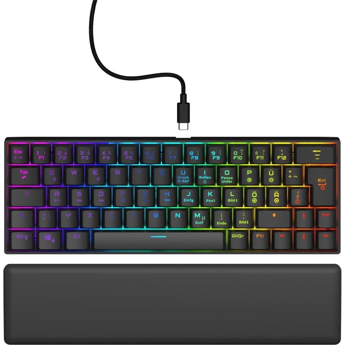 Urage Exodus 760 (DE, Kabelgebunden), Tastatur, Schwarz