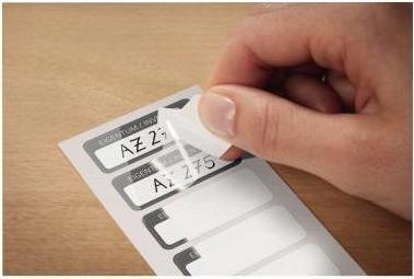 Actual product image Avery Inventory labels with laminate
