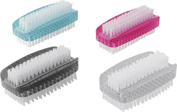 Actual product image Axentia Nail brush, plastic, double-sided