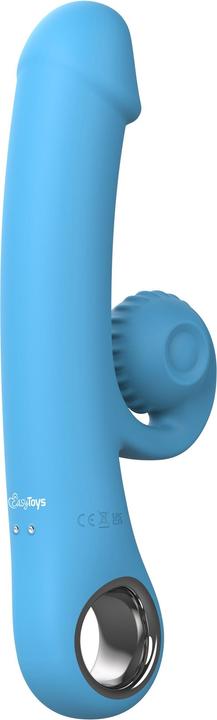 Productafbeelding Easytoys Online Only Double Lust Flexibler Snail Vibrator Blau