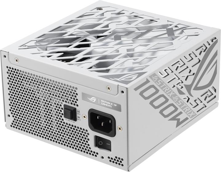 Immagine prodotto ASUS ROG Strix 1000P White Gaming Netzteil, 80+ Platinum, Modular, 135 mm Lüfter (1000 W)
