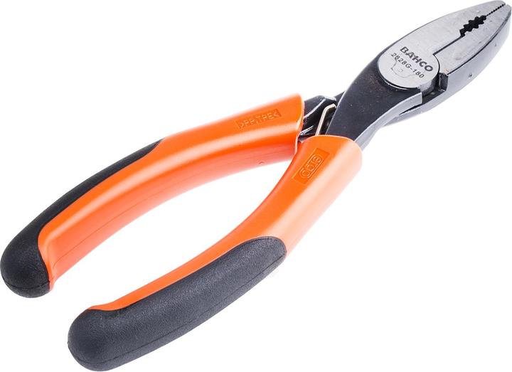 Produktbild Bahco ERGO Kombizange mit Öffnungsfeder, Zwei-Komponenten-Griff, phosphatiert(180 mm) (180 mm)