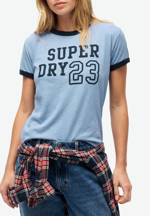Actual product image Superdry Athletic Ringer Fitted Tee (12XL)