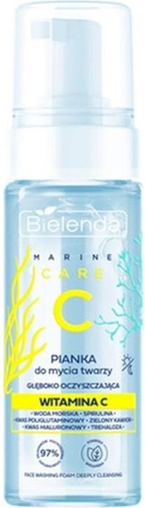 Actual product image Bielenda Marine Care C Cleansing Foam For Face 150ml (Cleansing Foam, 150 ml)