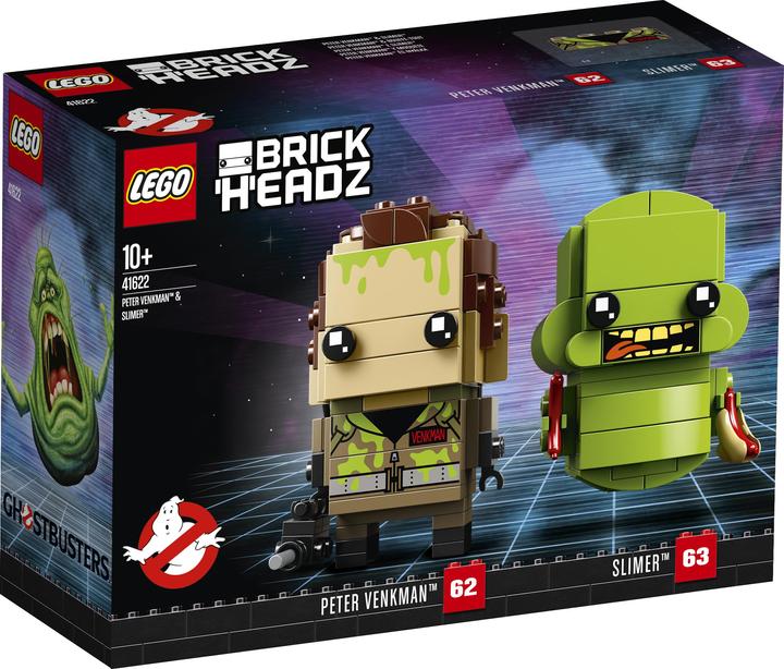 Produktbild LEGO Brickheadz Peter Venkman & Slimer 41622 (41622, LEGO Brickheadz)