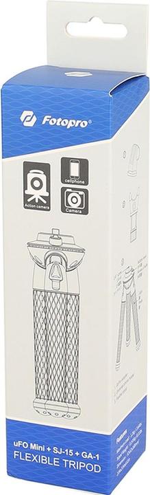 Immagine prodotto Fotopro Treppiede UFO Mini nero/rosso con supporto per telefono e GoPro