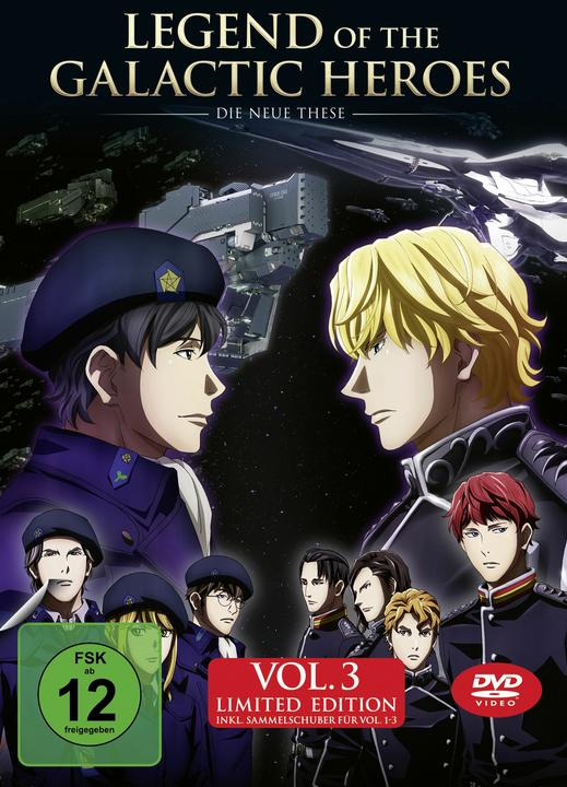 Actual product image Leonine Legend of the Galactic Heroes: The New Thesis Vol. 3 (DVD, 2019)