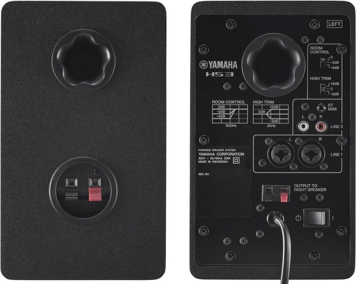 Image du produit Yamaha HS3 (Actif, Couples, 2x 15 W)