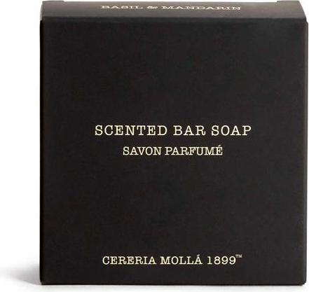 Actual product image Cereria Molla Cereria Mollá - Perfumed solid soap Basil & Mandarin (Scented Bar Soap) 100 g (Hard soap, 100 g)