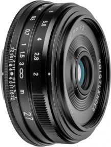 Produktbild Voigtländer Ultron X 27mm / 2.0 schwarz (Fujifilm X, APS-C / DX)