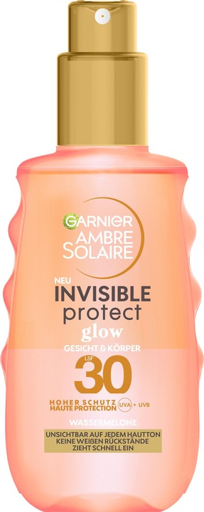 Garnier Ambre Solaire Invisible Protect & Glow (Sun spray, SPF 30, 150 ml, 178 g)