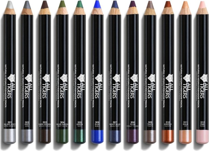Actual product image All Tigers Eyeshadow | Eye Shadow - 303 DARK BROWN (Brown)