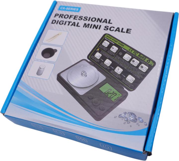 Actual product image Purecrea Digitale Feinwaage CX 0.001-100g mit Zubehör
