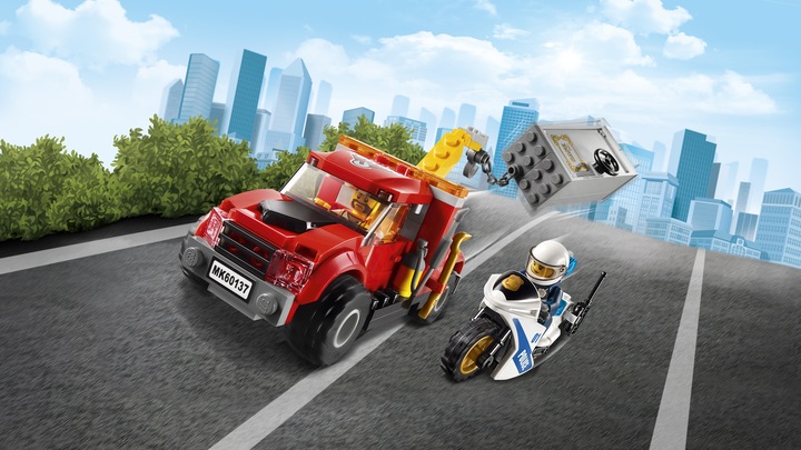 Immagine prodotto LEGO Un carro attrezzi sulla strada (60137, LEGO City)