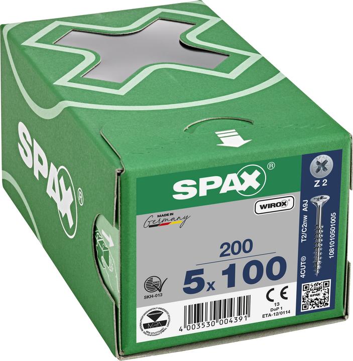 Productafbeelding Spax Spaanplaatschroeven (200 Schroeven per stuk)