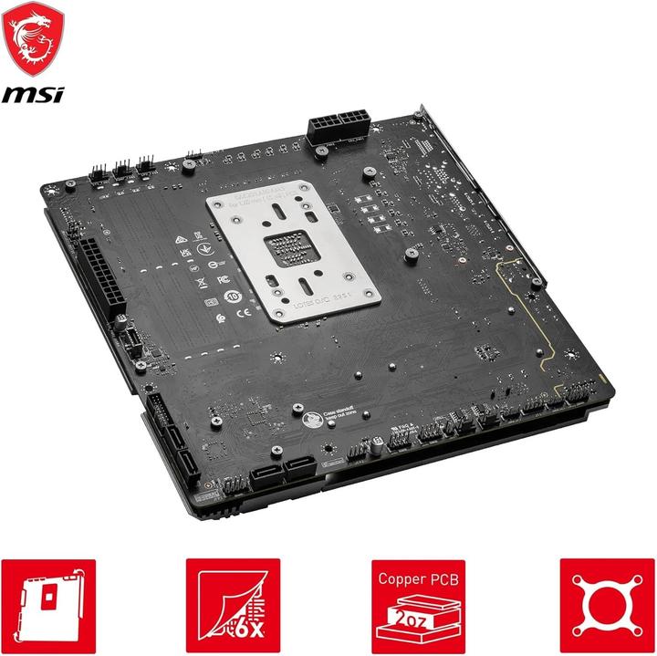 Image du produit MSI B650M PROJECT ZERO (B650,AM5,mATX,DDR5) (AM5, AMD B650, mATX)