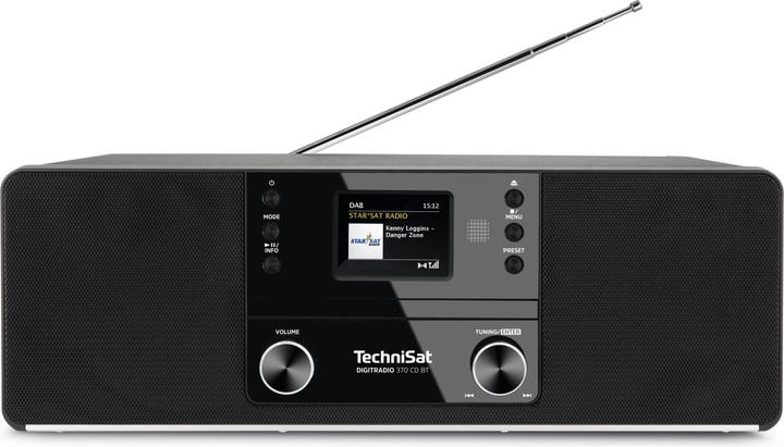 TechniSat DAB+ Radio DigitRadio 370 CD BT (DAB+ DAB, FM, Bluetooth)