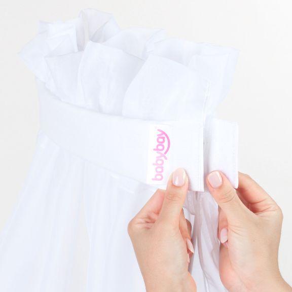 Actual product image Tobi babybay canopy white