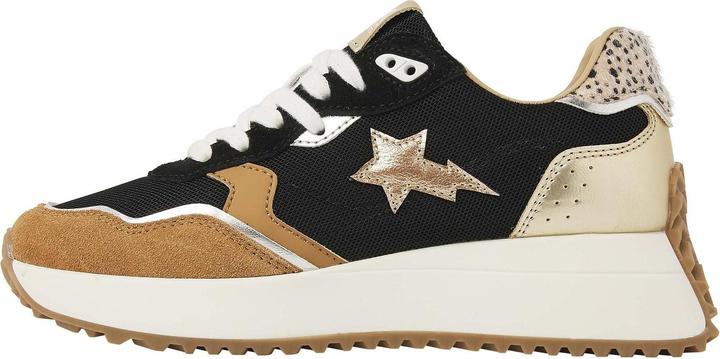 Léopard, Noir, Or, Sable