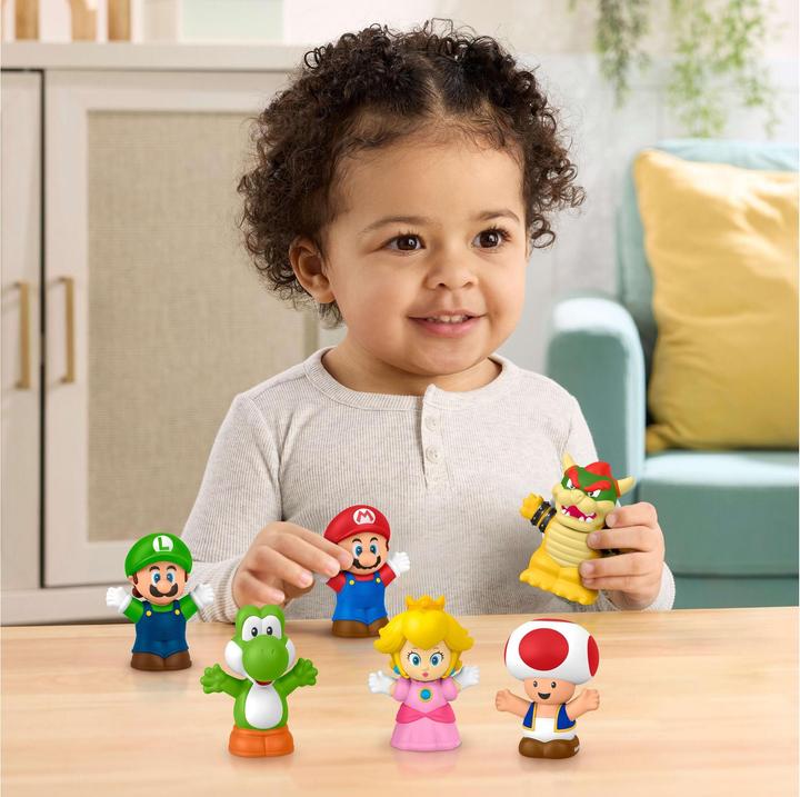 Actual product image Fisher-Price Little People Super Mario Multipack