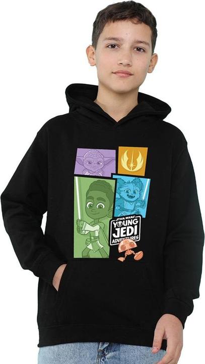 Produktbild Star Wars Young Jedi Adventure Kapuzenpullover meliert (128)