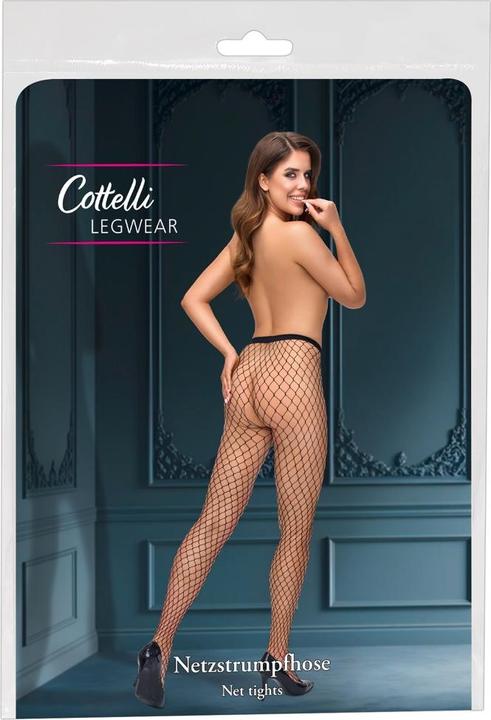 Actual product image Cottelli Collection Crotchless Tights (L, M, S)