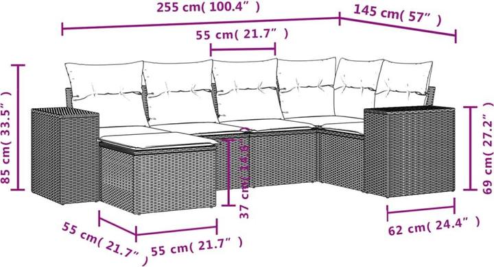 Produktbild vidaXL Stephen