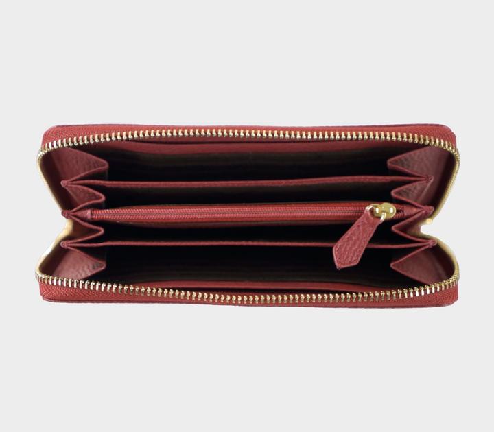 Actual product image Braun Büffel ALESSIA red dhalia