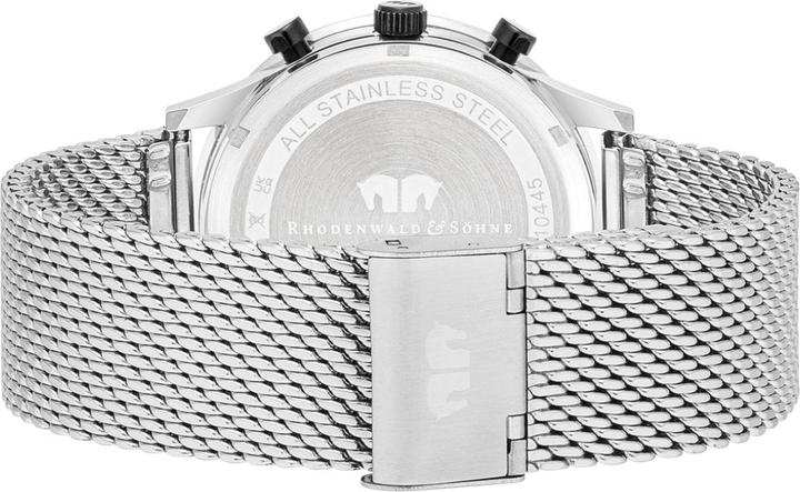 Actual product image Men's chronograph Flight Captain stainless steel silver - 34120 (Chronograph, 43.80 mm)