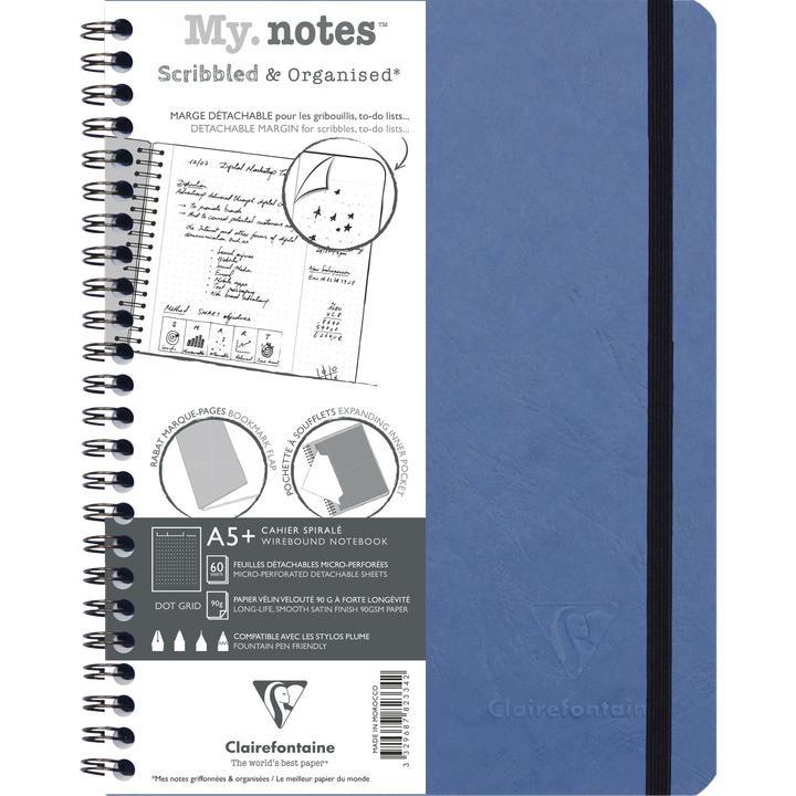 Produktbild Clairefontaine AGE BAG My. Notes Heft (A5+, Speziallineatur, Harter Einband)